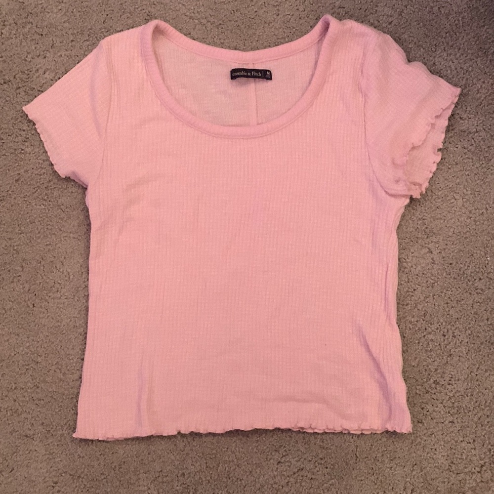Pink Abercrombie t-shirt
